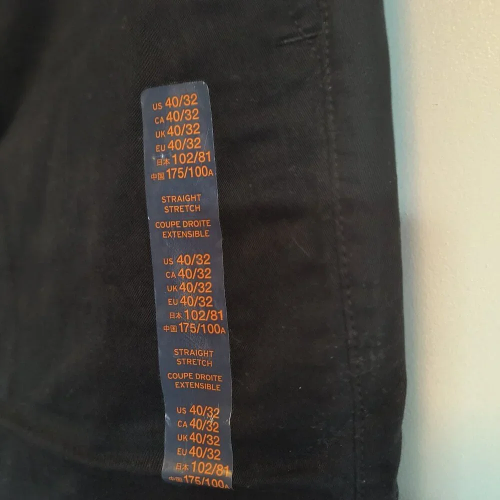 New Gap Khakis Straight Stretch MENS 40/32 Pants